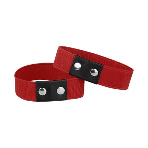 INSPIRE CHIC Women's Detachable Shoe Strap Belt Band Elastic Shoe Ankle Straps for Heels 2 Pairs - 1 of 4