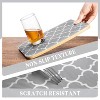 Shelf Liner for Kitchen Cabinets and Drawers, 12" x 30ft, Non Slip Drawer Liner, Quatrefoil Gray - 3 of 4