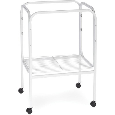 Prevue Pet Products Bird Cage Stand with Shelf (White)