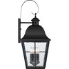 Millhouse 1-Light Mystic Black Outdoor Wall Lantern - 3 of 4