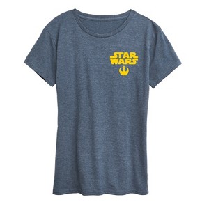 Women's - Star Wars - Rebel Group Short Sleeve Graphic T-Shirt - 1 of 4