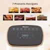 BestParts 5.3QT Air Fryer with Viewing Window, 7 Presets, Digital Touchscreen, Dishwasher-Safe Basket, Black - 4 of 4