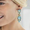 Ross-Simons 24.30 ct. t.w. Tonal Blue Topaz and 2.30 ct. t.w. Iolite Drop Earrings in 18kt Gold Over Sterling - 4 of 4