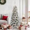 vidaXL Artificial Christmas Tree with 150 LEDs White 63 x 63 x 150 cm - 2 of 4