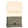 Cover Baby 0-3 Years Scandinavian Organic Wool Adjustable Footmuff in Olive - 4 of 4