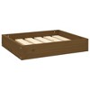VidaXL Dog Bed Honey Brown 20.3 in.x17.3 in.x3.5 in. Solid Wood Pine - 2 of 4