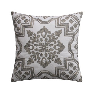 Mclain Crewel Decorative Pillow Grey - Levtex Home