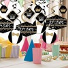 Big Dot of Happiness Prom - Prom Night Party Hanging Decor - Party Decoration Swirls - Set of 40 - 2 of 4