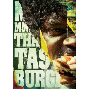 Pulp FIction Men's Tasty Burger Poster Short Sleeve Graphic Cotton T-Shirt - 1 of 2