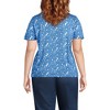 Lands' End Women's Relaxed Supima Cotton T-Shirt - 2 of 3
