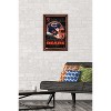 Trends International NFL Chicago Bears - Neon Helmet 23 Framed Wall Poster Prints - 2 of 4