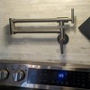 Pot Filler Faucet Wall Mount Kitchen Folding Faucet with Double Joint Swing Arms - 3 of 4