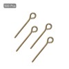 Unique Bargains DIY Craft Necklaces Bracelets Earrings Jewelry Making Iron 21 Gauge Eye Pins 500 Pcs - 3 of 4
