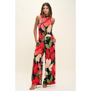 WEST K Women's Nina Halter Neck Jumpsuit - 1 of 4