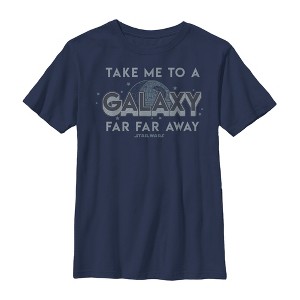 Boy's Star Wars Take Me to a Far Away Galaxy T-Shirt - 1 of 3