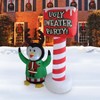 A Holiday Company 5ft Tall Ugly Sweater Party Penguin, 5 ft Tall, Multi - 2 of 4