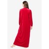Only Necessities Smocked Velour Long Robe - 3 of 4