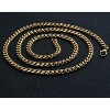 Cuban Link Chain Necklace Gold Stainless Steel Hip Hop Men Women Ginger Lyne Collection - 2 of 4