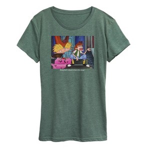 Women's - Hey Arnold! - Stoop Kid Short Sleeve Graphic T-Shirt - 1 of 4