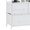AZL1 Life Concept Utility Storage Drawers Stylish and Functional TV Storage, 5 Drawer Dresser for Nursery, Closet, Entryway, White, 39.3"*11.8"*20.8" - 2 of 4