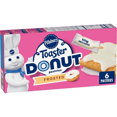 Pillsbury Frozen Toaster Donuts Frosted - 9.5oz