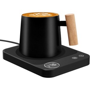FAAYFIAN 3-Temperature Coffee Mug Warmer with 6 Timer Settings & Status Display, Portable Cup Warmer for Desk with Silicone Pad - 1 of 4