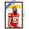 Trends International NFL Kansas City Chiefs - Travis Kelce Feature Series 24 Framed Wall Poster Prints - 3 of 4