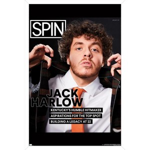 Trends International SPIN Magazine - Jack Harlow 21 Framed Wall Poster Prints - 1 of 4