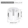 Unique Bargains Plastic Fit 0.14 Inch Rod Round Clothes Hanger Marker Size Tag 100 Pcs - 2 of 4