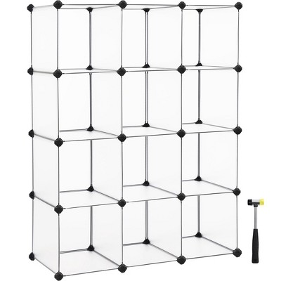 SONGMICS 6 Cube Storage Organizer with Tall Feet