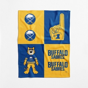 NHL Domino Swaddle Blanket - 1 of 4