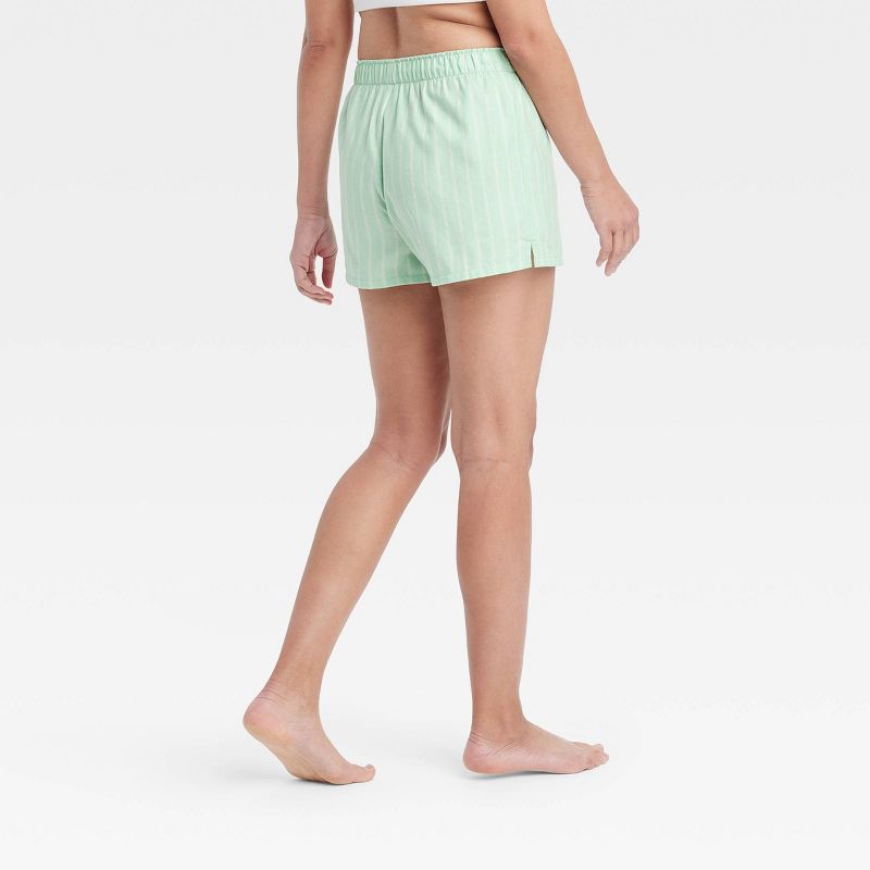 Women's Boxer Pajama Shorts - Colsie™, 3 of 7