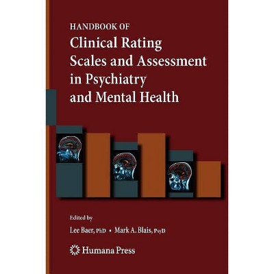 Handbook of Clinical Rating Scales and Assessment in Psychiatry and Mental Health - (Current Clinical Psychiatry) by  Lee Baer & Mark A Blais