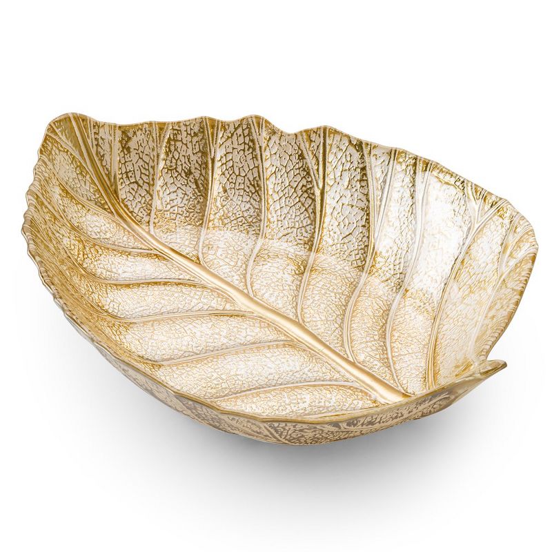 Classic Touch Gold Leaf Dish, 2 of 4