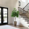 Acekool 5 Ft Faux Ficus Tree with Silk Leaves, Lifelike Trunk & Pot – Indoor & Outdoor Artificial Plant for Home, Office & Patio Decor - 4 of 4