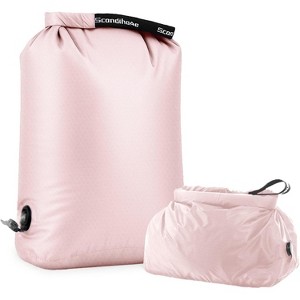 2 Pack Foldable Waterproof Travel Laundry Bags, Large + Small Sizes for Dirty Clothes & Swimsuits - 1 of 4