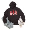 Simply Sage Market Women's Graphic Hoodie Valentine's Gnomes - 2 of 2