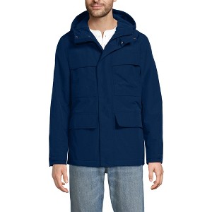 Lands' End Men's Squall Field Rain Jacket - 1 of 4