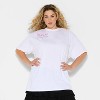 Women's Ed Sheeran Play Oversized Short Sleeve Graphic T-Shirt - White - 2 of 4