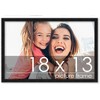 PosterPalooza | 18x13 Wood Frame with UV Acrylic, 6 Finishes: Black, White, Bronze, Silver, Wood, Mahogany - 2 of 4