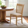 FurniFact,Elegant Oak Dining Chairs – Solid Wood Kitchen and Dining Chairs Set of 2 - 3 of 4