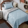 Bedsure Comforter Set – Bed in a Bag with Contrast Color Solid Design, Soft All-Season Bedding Set - 3 of 4