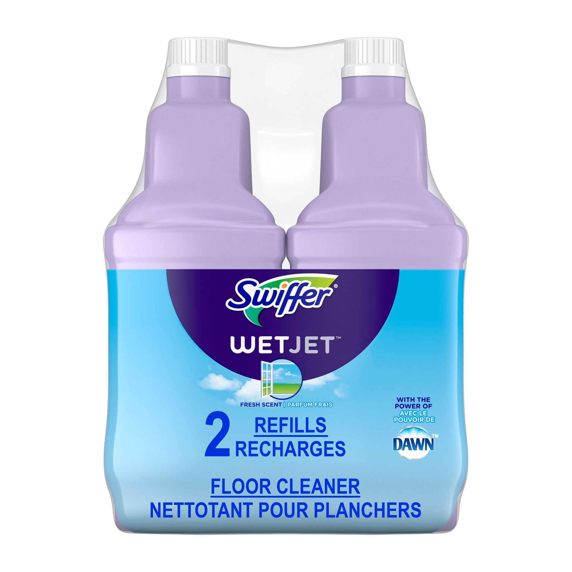 Swiffer Wet Jet Multi-Purpose Cleaner - Fresh - 84.4 fl oz/2ct