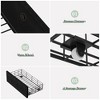 Garvee Bed Frame with 4 Storage Drawers and Wingback Storage Headboard, Charging Station with Type-C & USB Ports(Black/Gray,Full/Queen) - 4 of 4