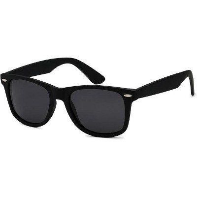 grinderPUNCH Retro NERD Geek Oversized BLACK Framed Clear Lens Eye Glasses for Men Women