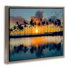 Stupell Industries Big Island Sunset  Floating Frame Canvas Art - 2 of 4