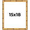 PosterPalooza | 15x18 Bamboo Picture Frame, UV Acrylic, 4 Finishes - Brown, Black, Gold, and Natural - 2 of 4