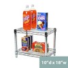Shelving.com Chrome Wire Shelving with 2 Tier Shelves - - 3 of 3