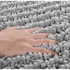 Home Mart Goods Large 2 Piece Set Light Grey Soft Cozy Plush Chenille Bath Mat Bathroom Rug - 4 of 4