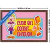 Trends International Disney Lizzie McGuire (2001) - Cute Girl Comin' Through Framed Wall Poster Prints - 3 of 4